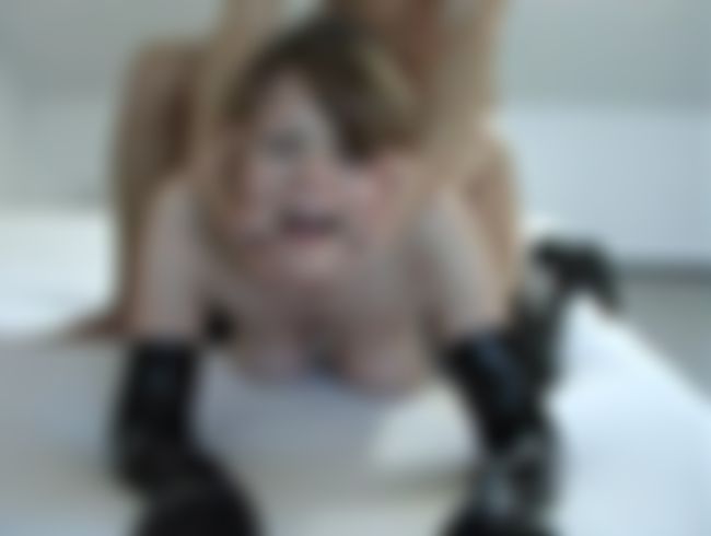 ana* BareBack s*x Dressed in Slutty PVC!